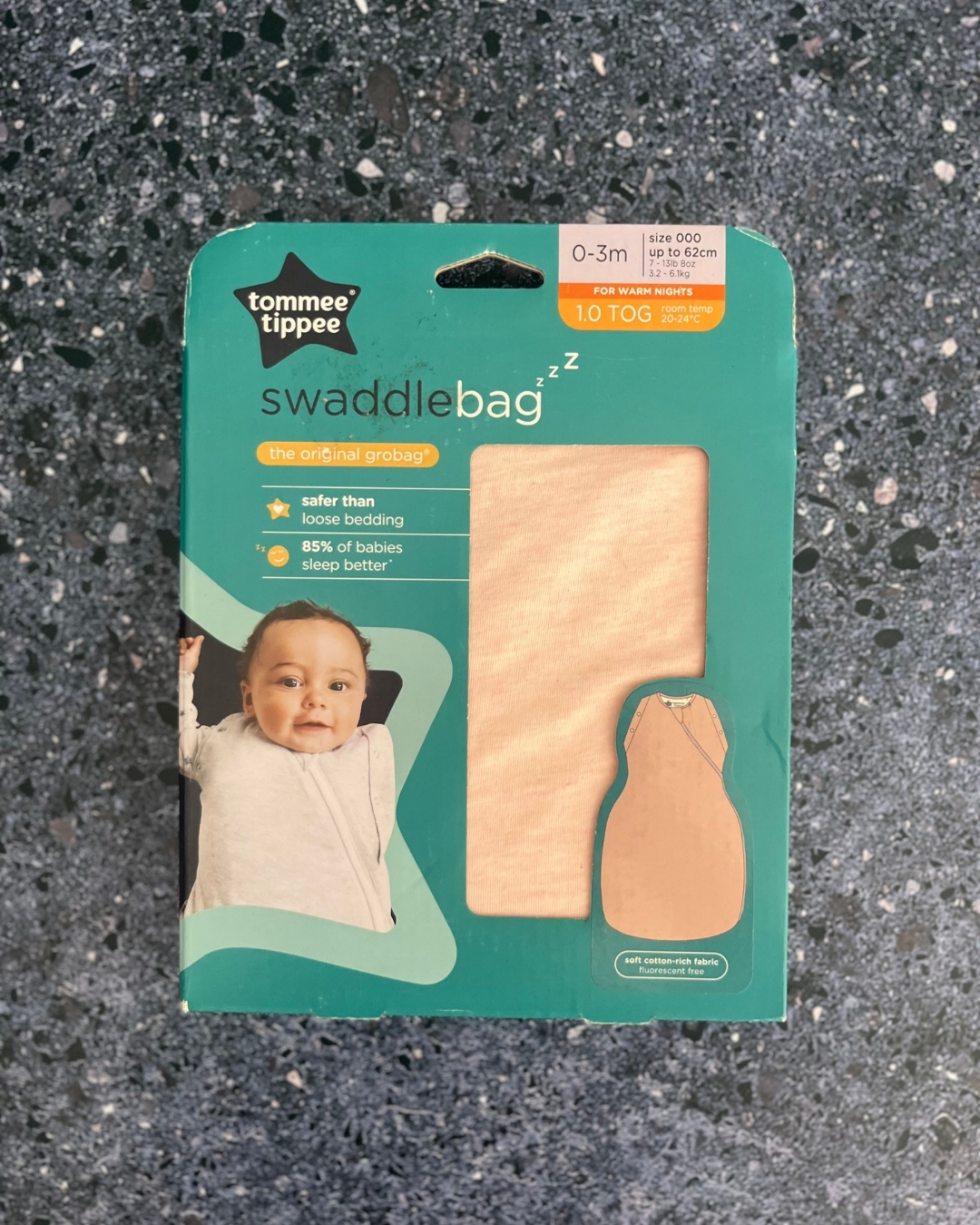 *NEW* Tommee Tippee pink grobag 0/3M