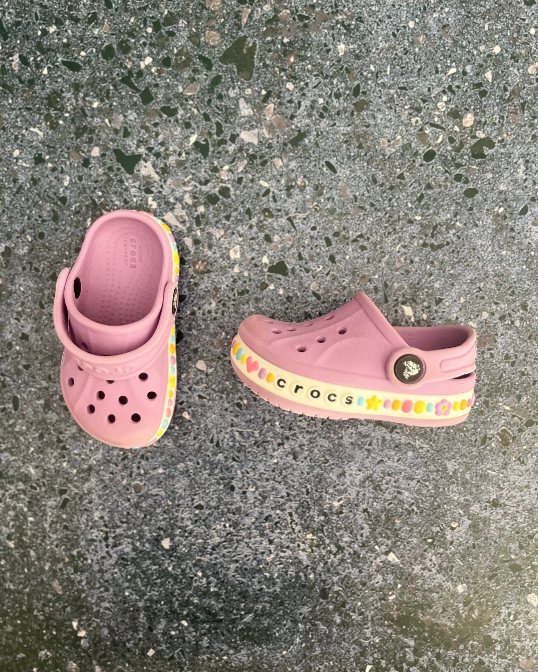 Crocs purple shoes Size 6
