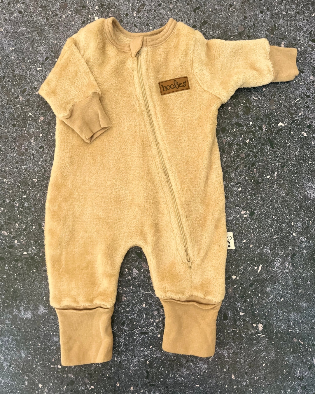Hoolies brown fleece onesie Newborn