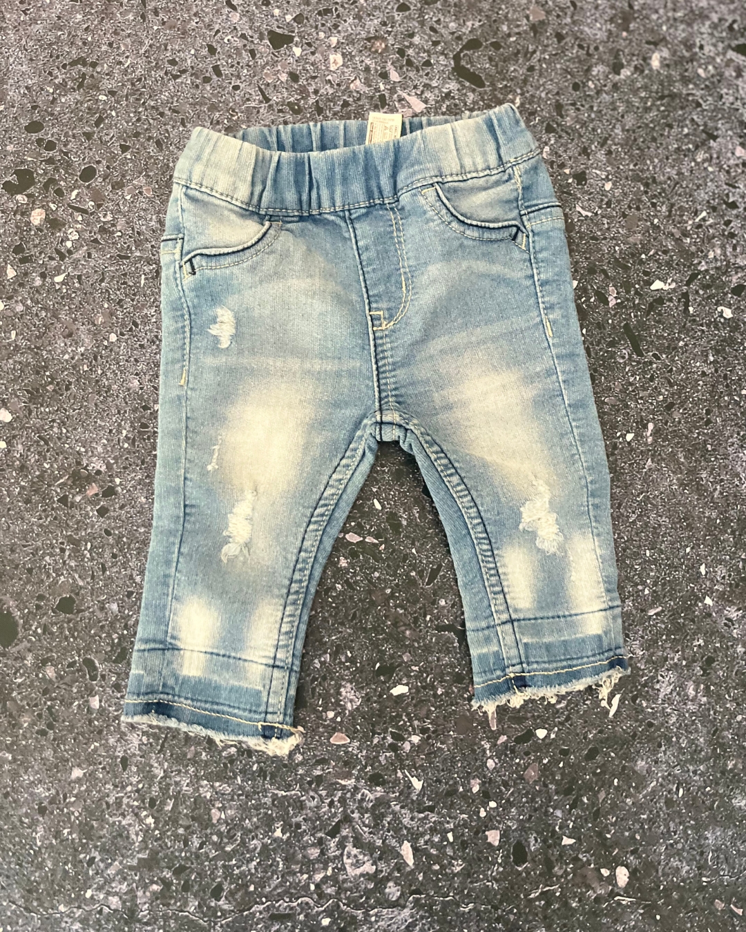 Woolworths blue denim pants 1/3M