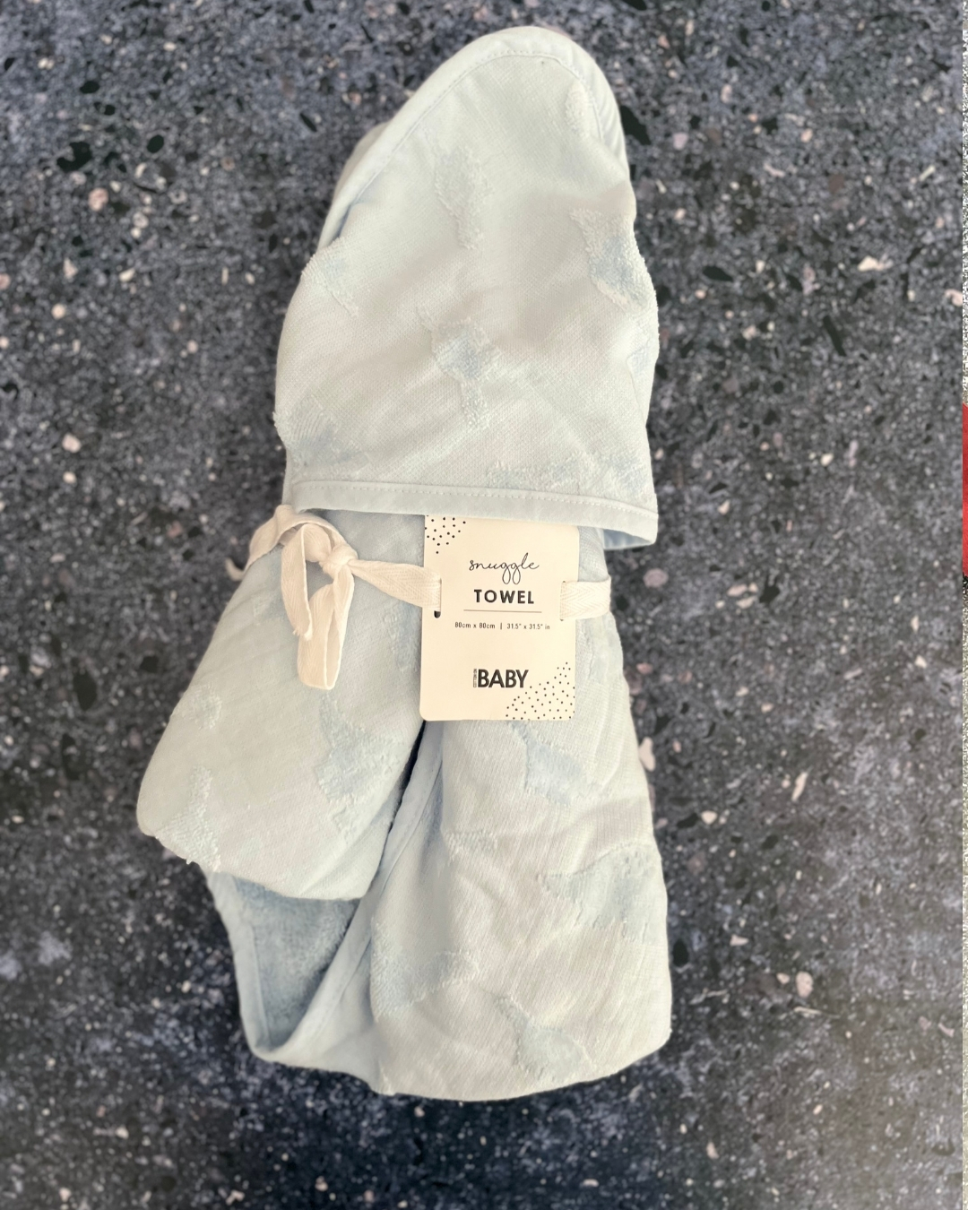 *NEW* Cotton On blue snuggle towel