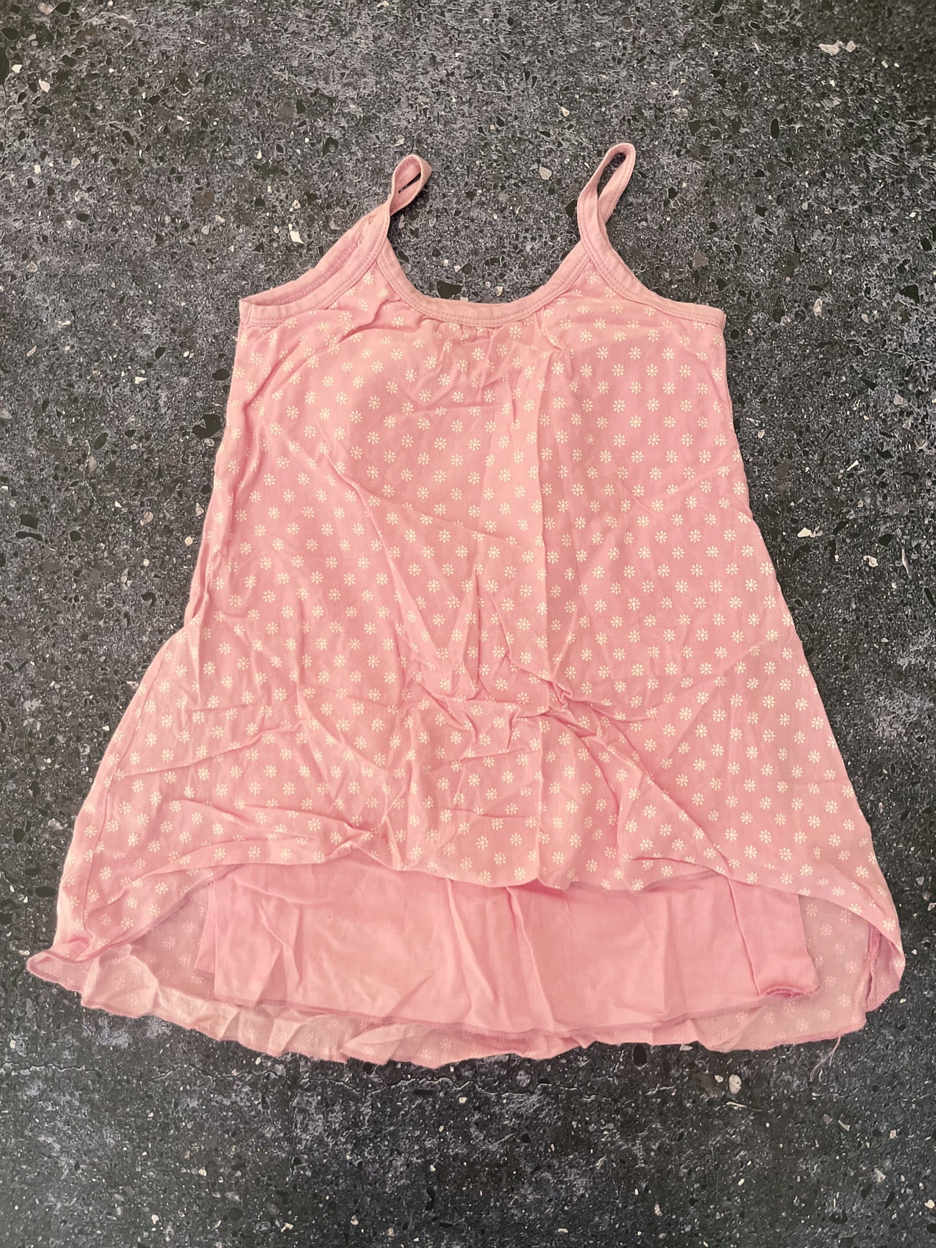 Keedo pink floral dress 2Y