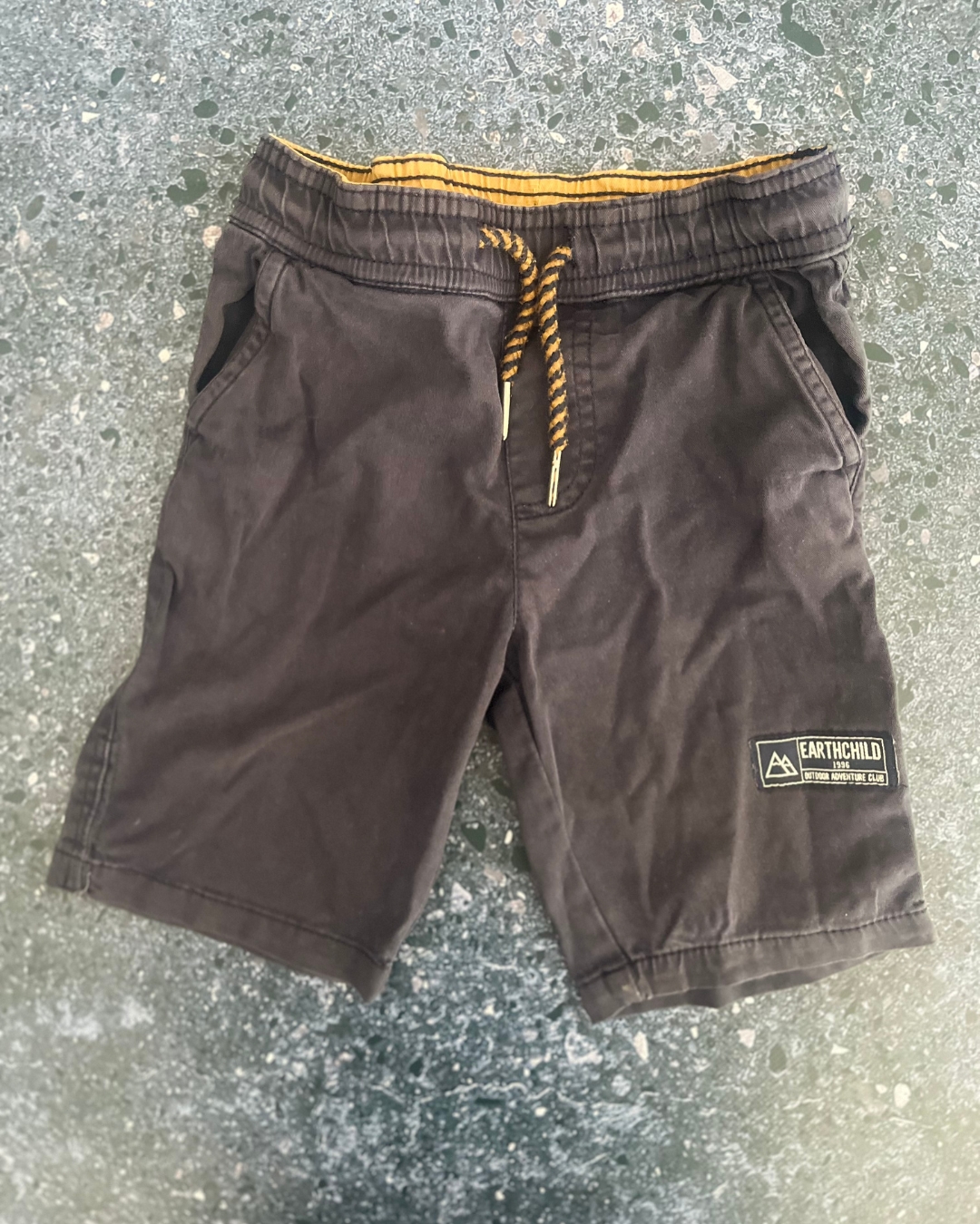 Earth Child blue shorts 3/4Y