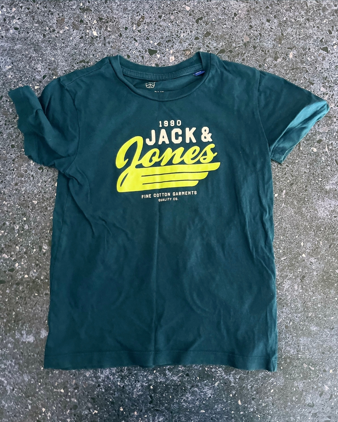 Jack & Jones turquoise T shirt 8Y