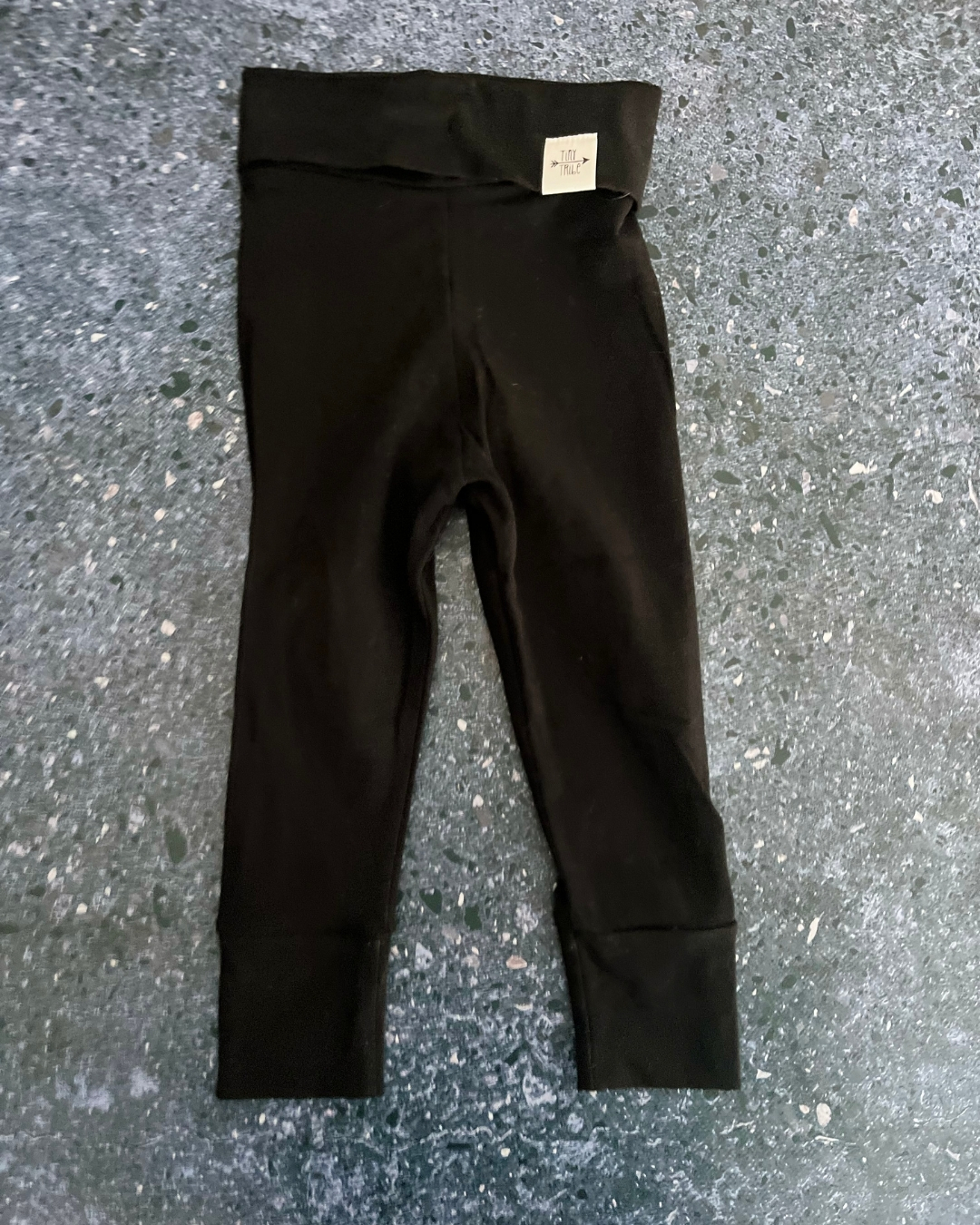 Tiny Tribe black pants 1/2Y
