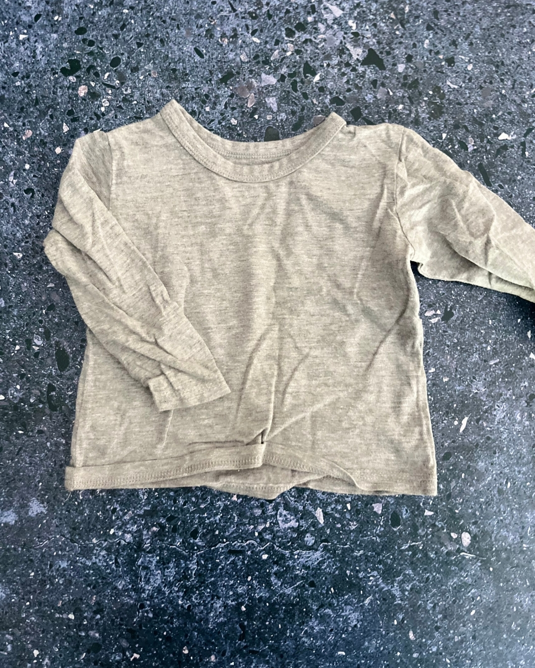 Woolworths grey long sleeve long sleeve top 12/18M