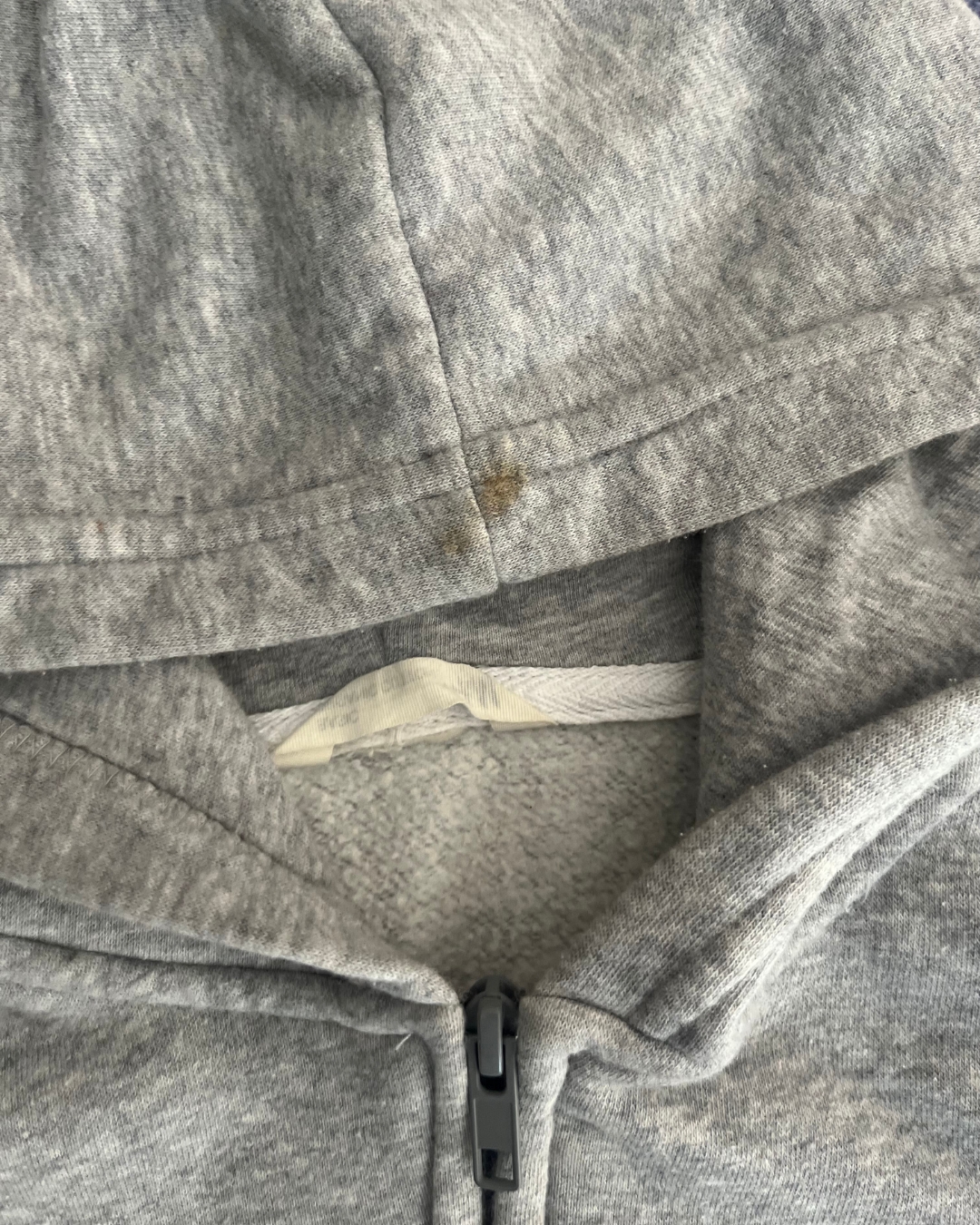 H&M grey melange hoodie 6/8Y - Image 2