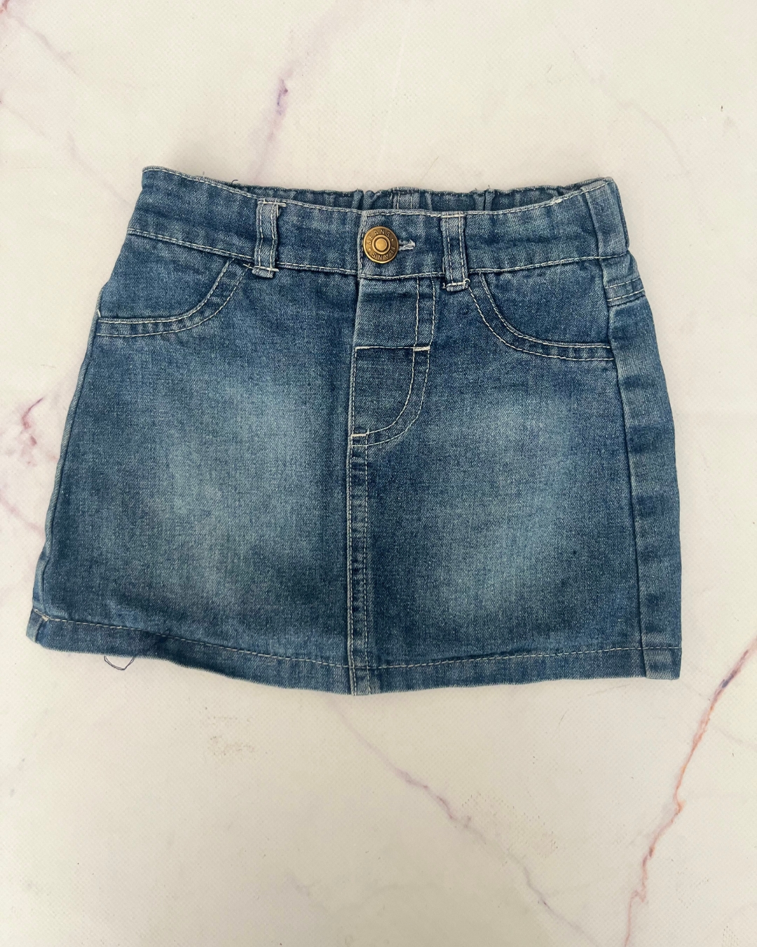 Qtee denim skirt 2/3Y