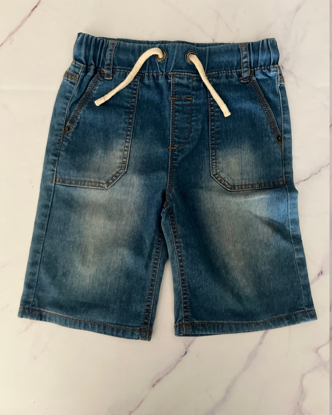 1996 Denim Co blue denim shorts 7/8Y