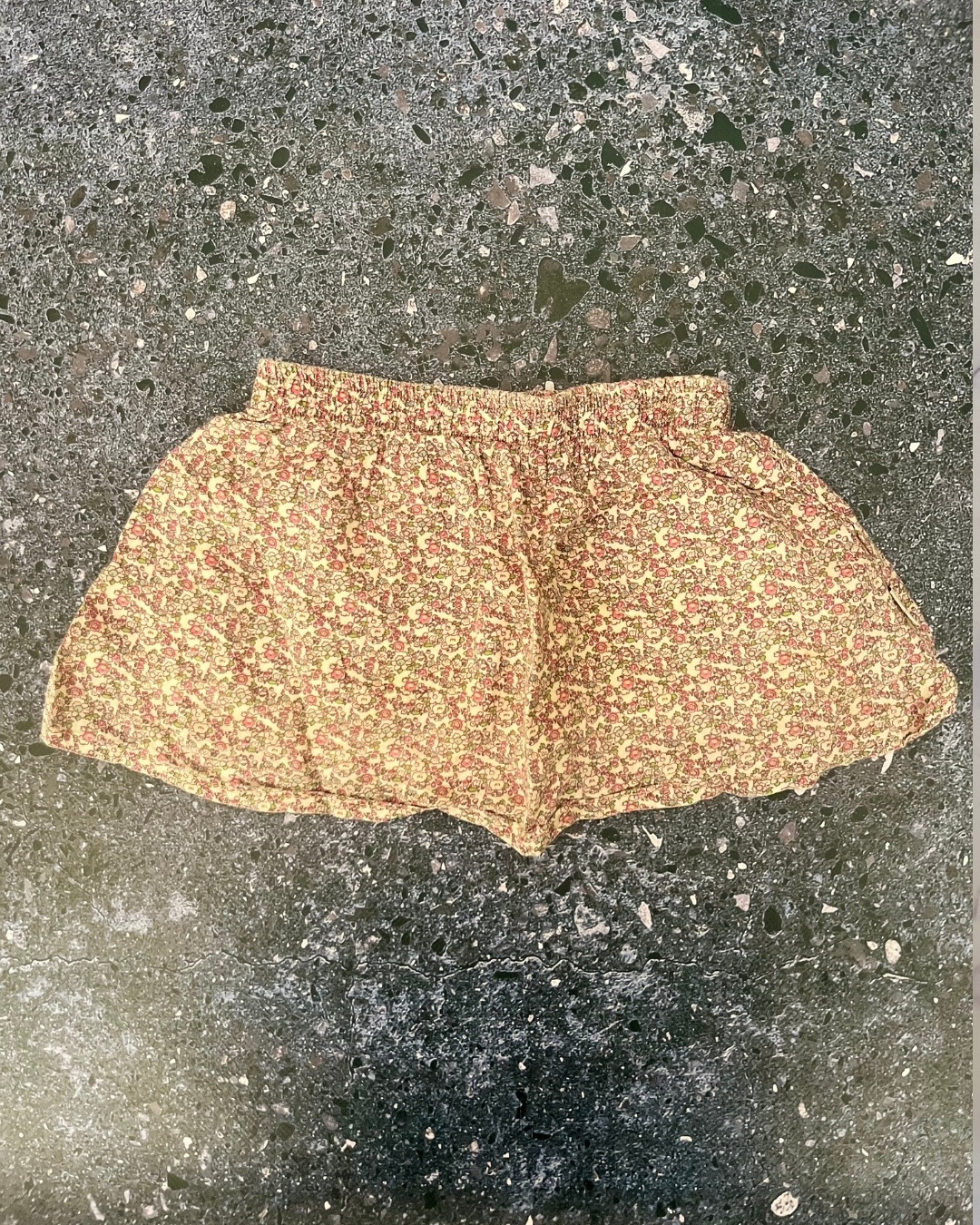 Sticky-Fudge ditsy flower print skirt 12/18M