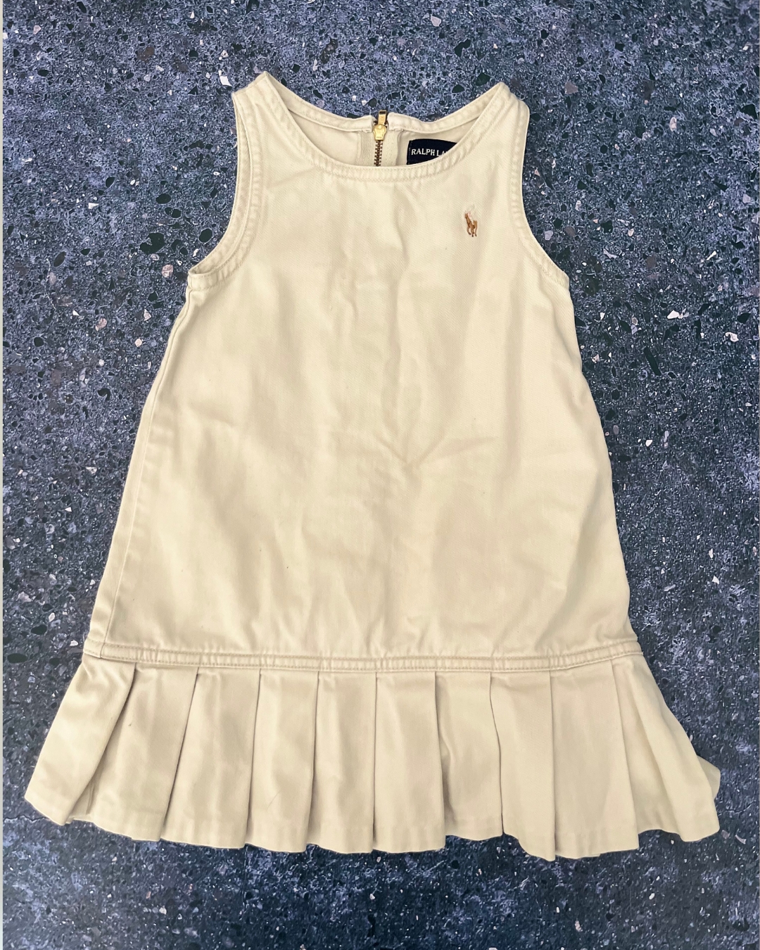 Ralph Lauren khaki dress 2Y