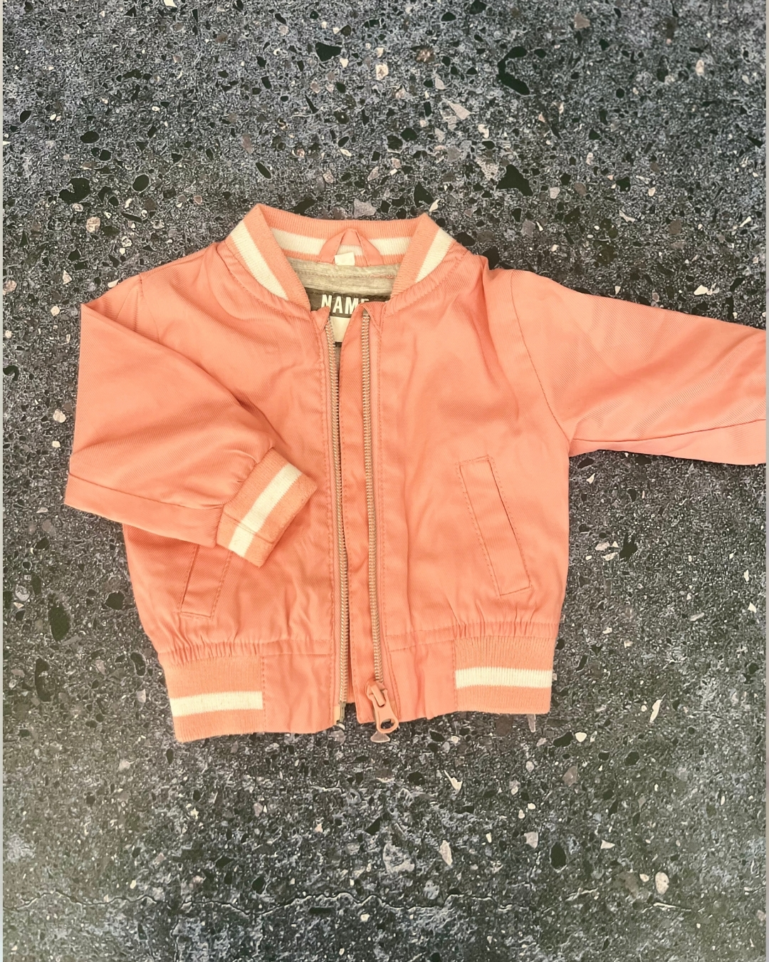 Zeeman pink tracksuit top 1/3M