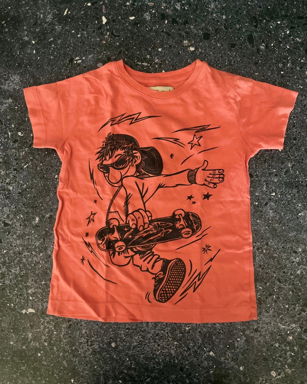 Zara pink skater T-shirt 4Y