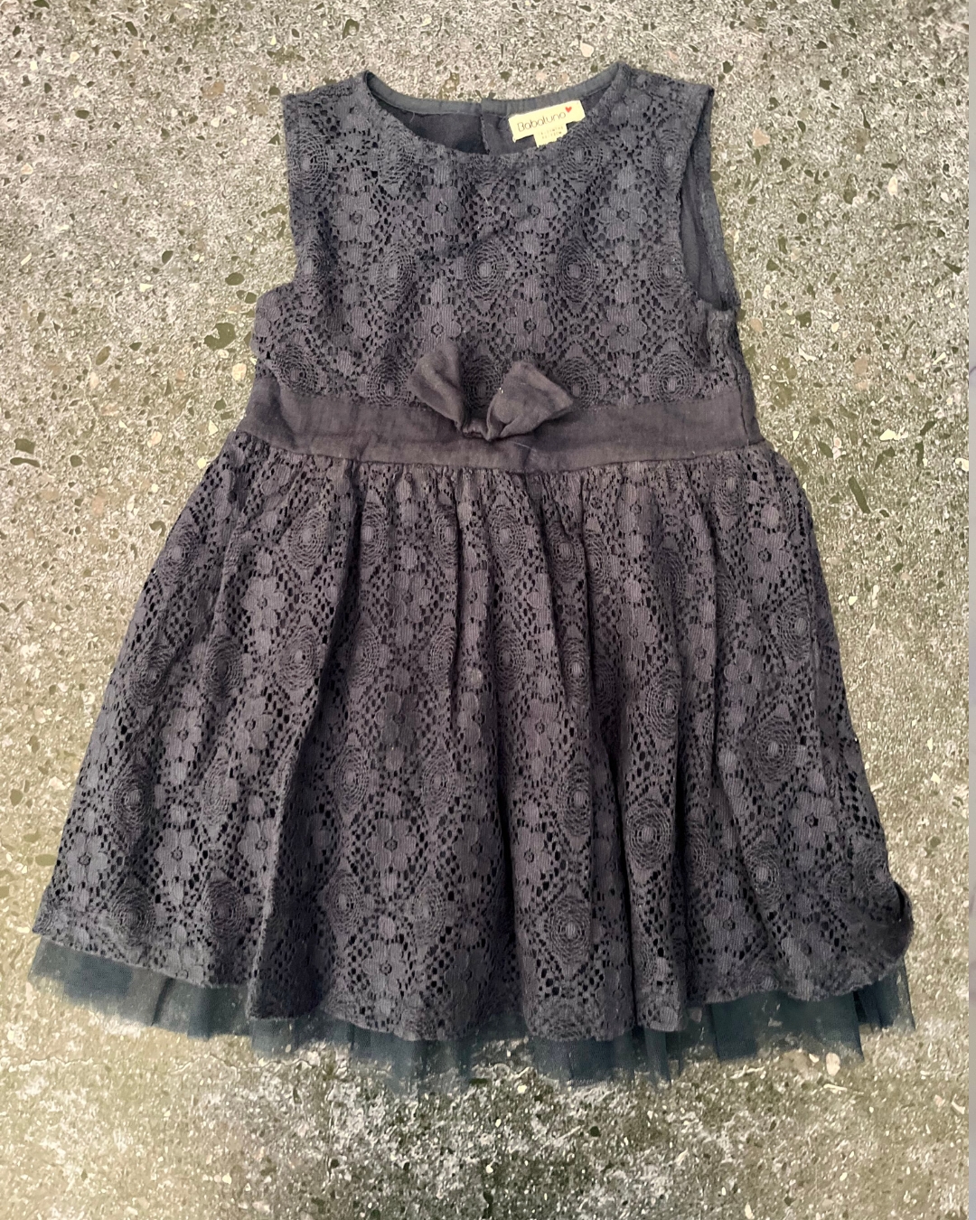 Babaluna blue tonal dress 18/24M