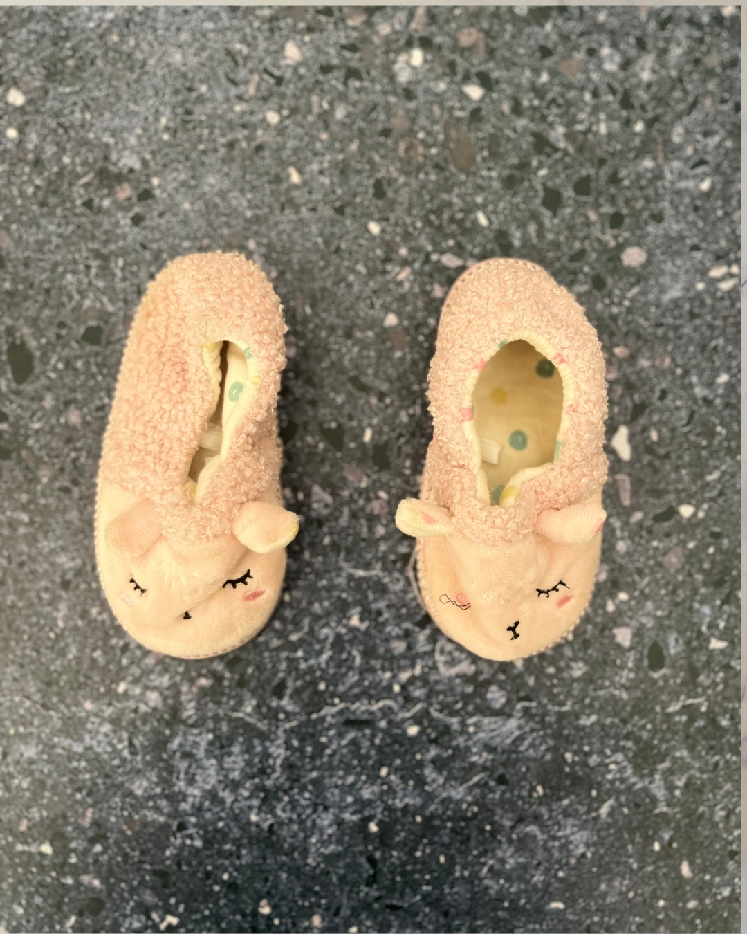 Woolworths pink slippers Size 5