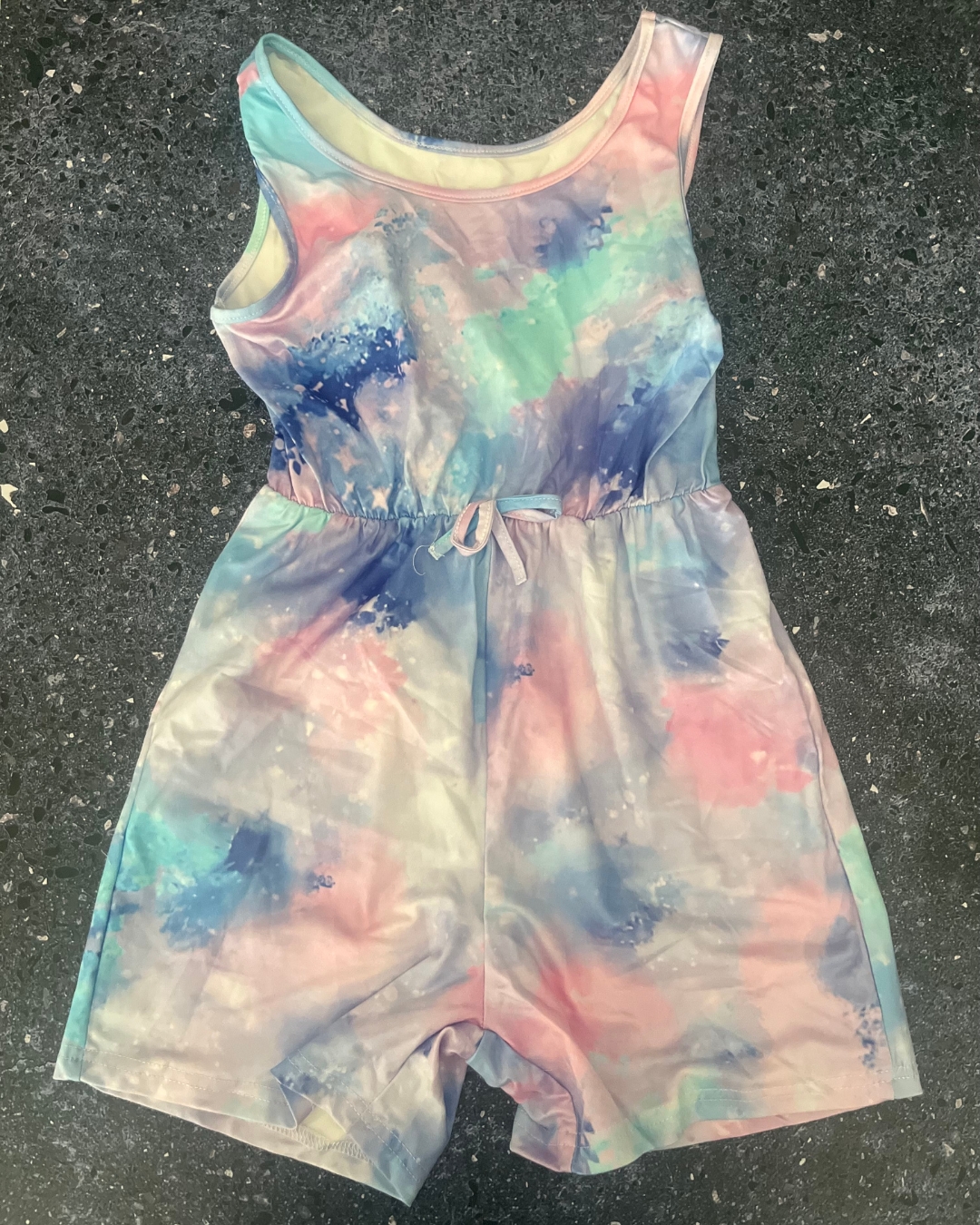Shein tie dye romper 10Y