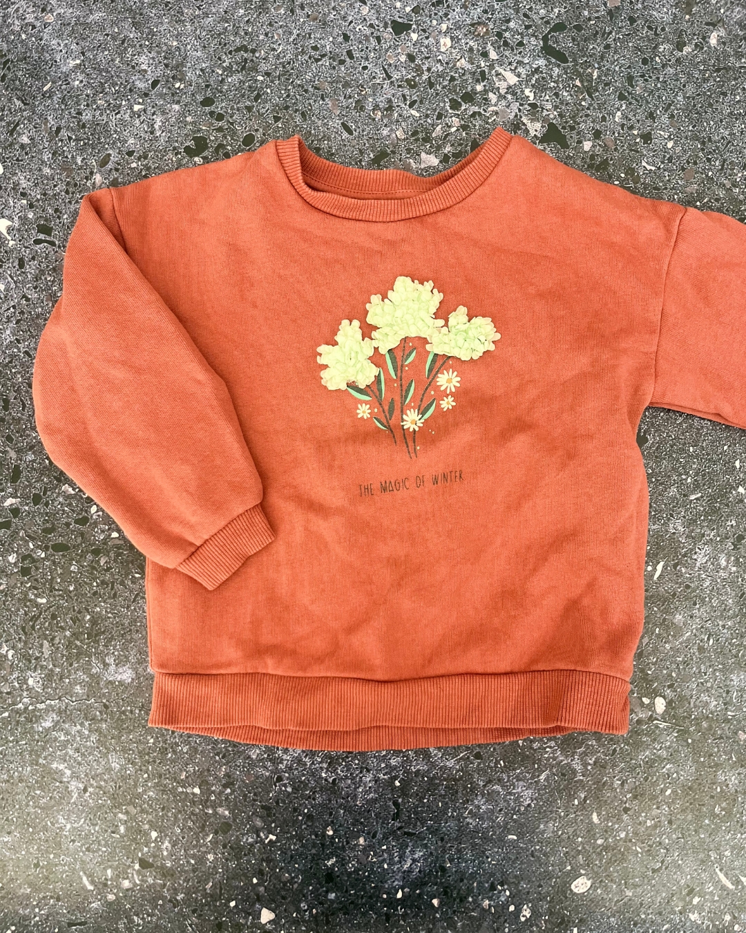 MNG dusty pink sweatshirt 2/3Y