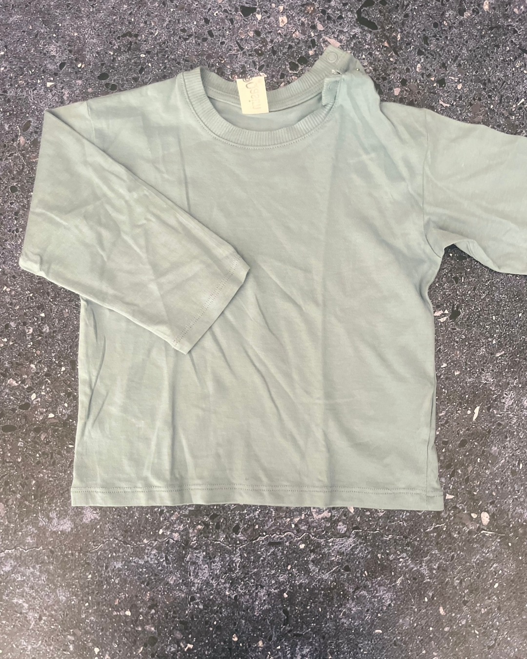 H&M blue long sleeve T-shirt 12/18M