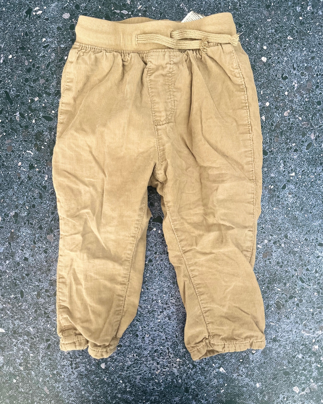 H&M brown corduroy pants 9/12M