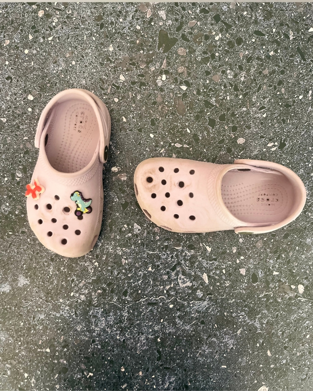 Crocs purple shoes Size 10