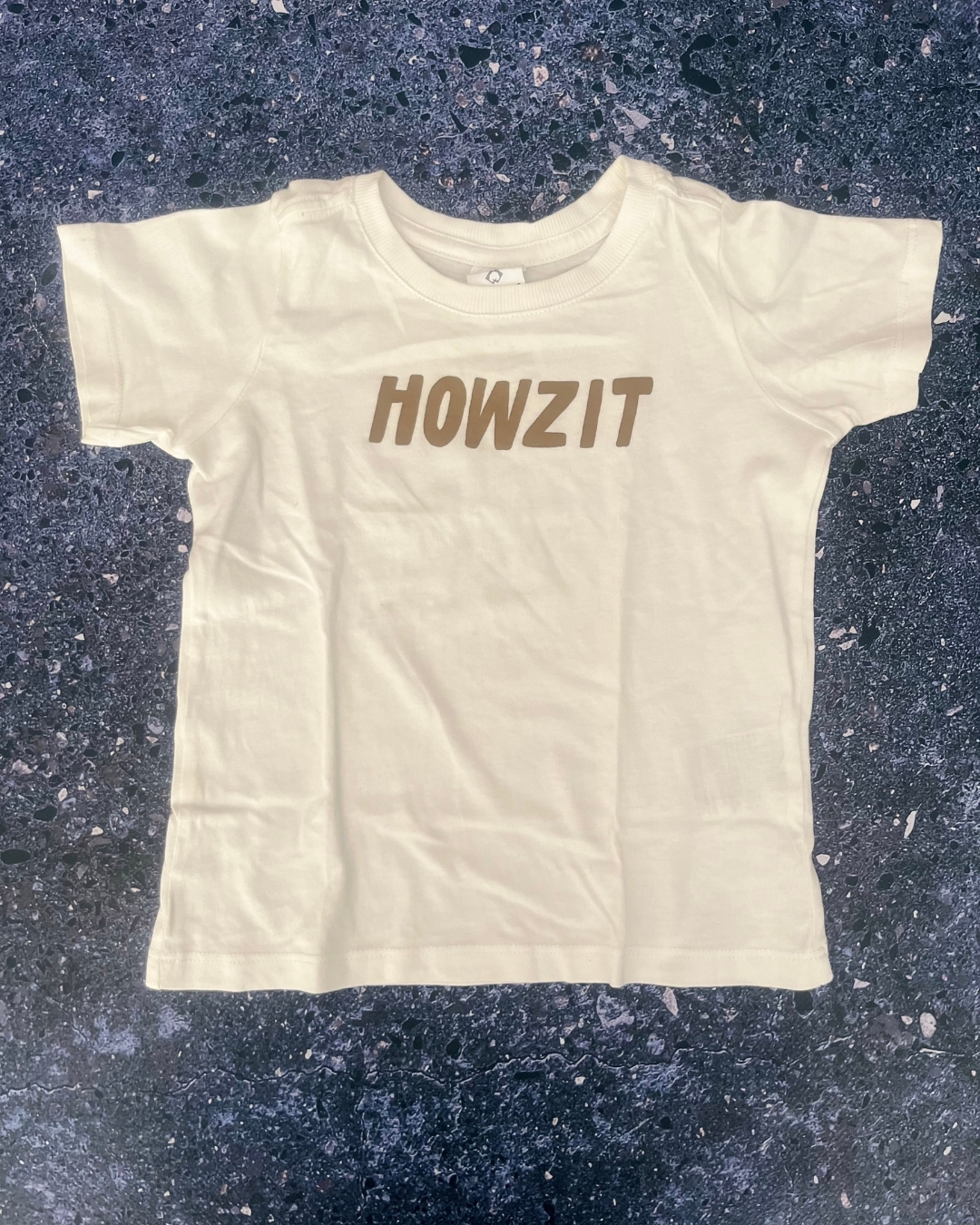 Cotton On white Howzit T-shirt 12/18M
