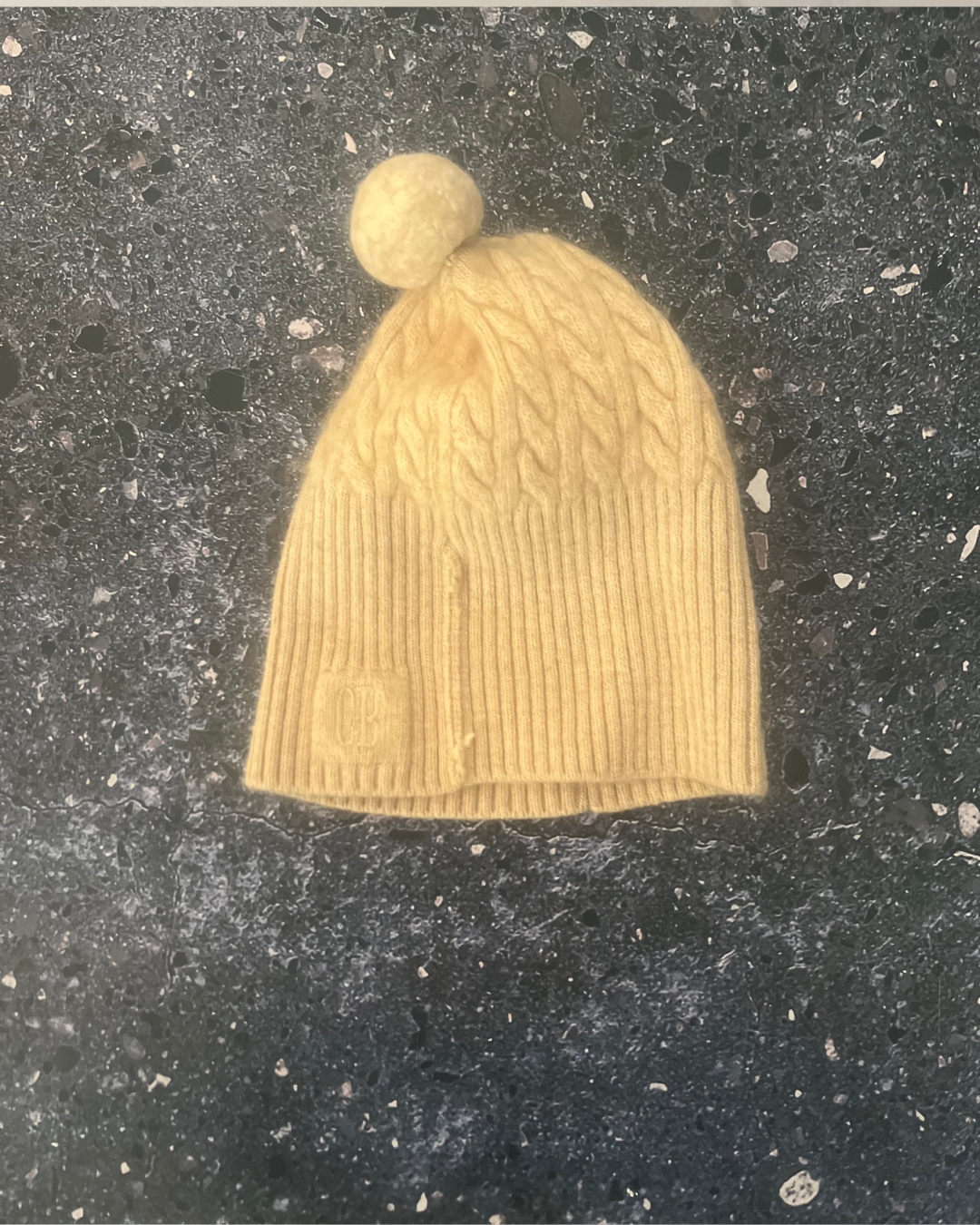 Country Road beige knitted beanie One Size