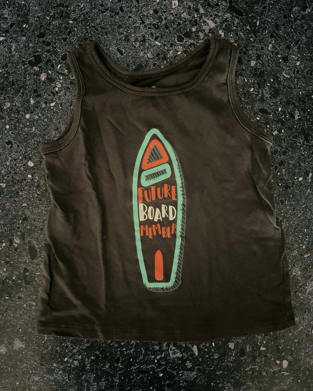 Woolworths grey Future Board Member vest 2Y