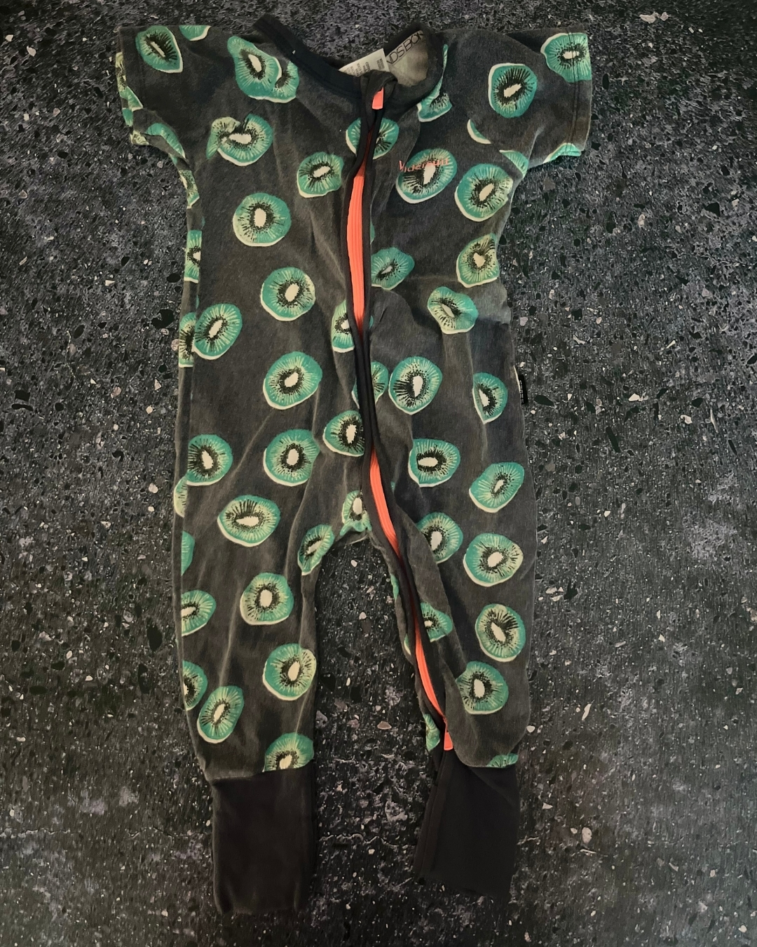 Bonds blue kiwi onesie 6/12M