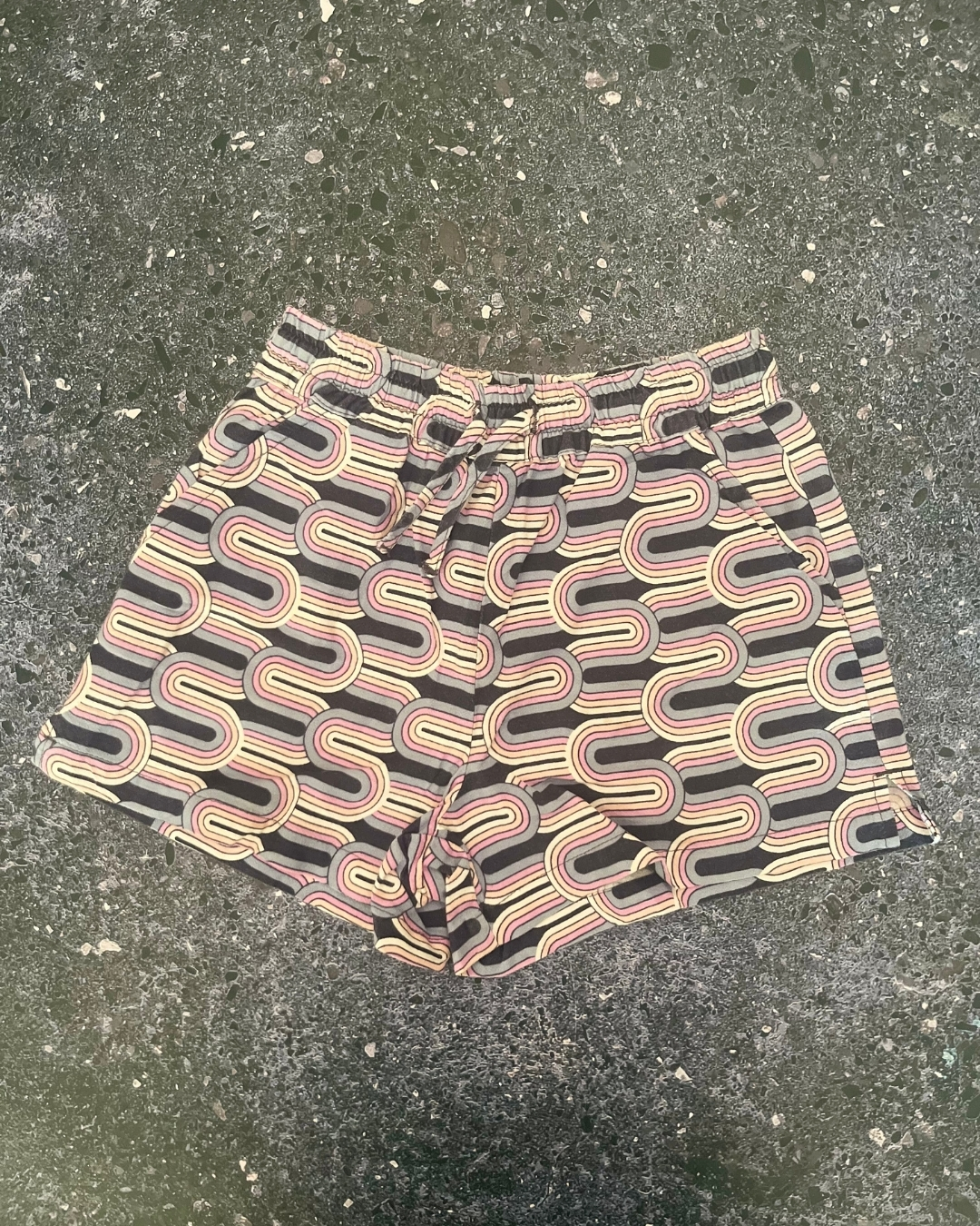 Cotton On blue patterned shorts 5Y