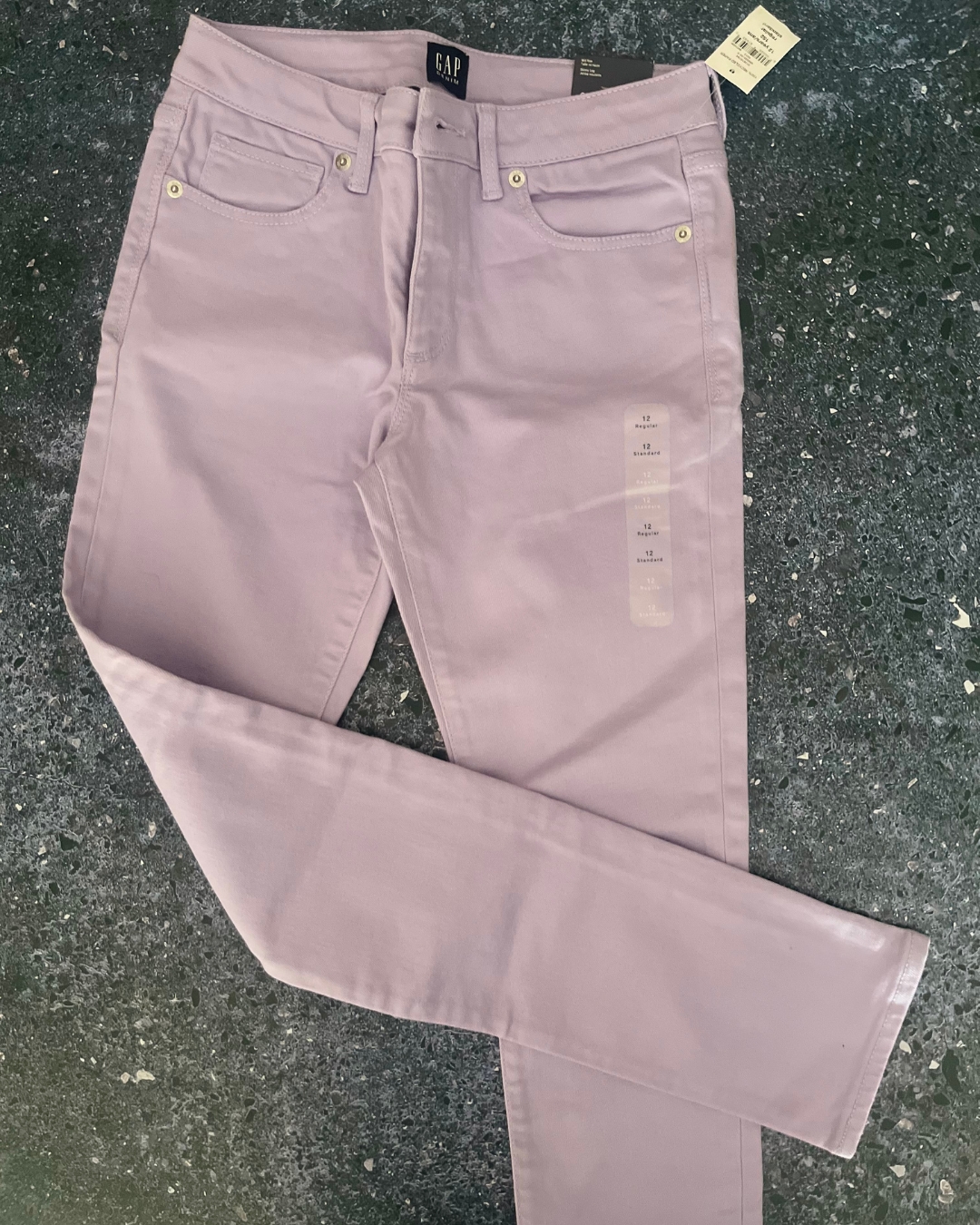 *NEW* Gap purple jeans 12Y