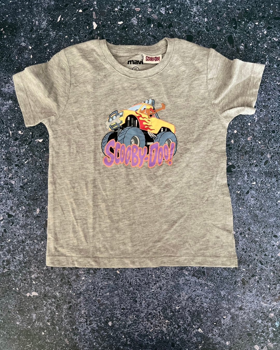 Mavi grey Scooby Doo T-shirt 3/4Y