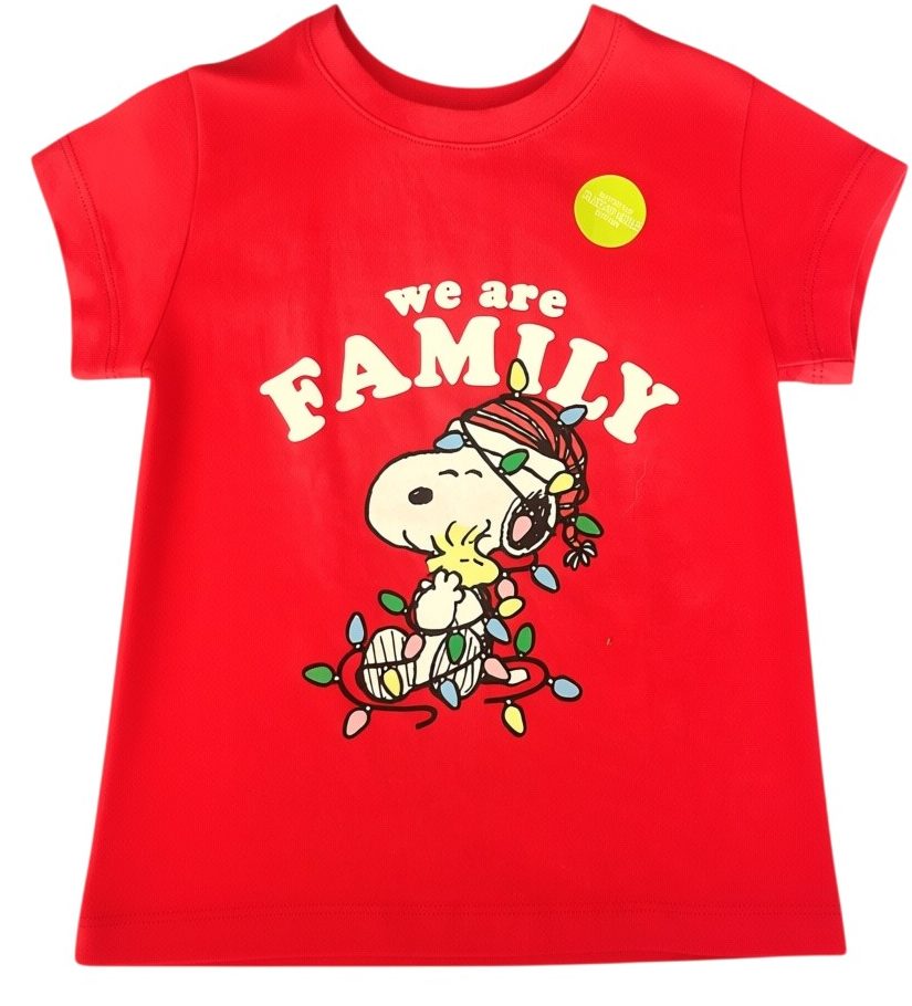*NEW* Woolworths red Peanuts T-shirt T-shirt 4Y