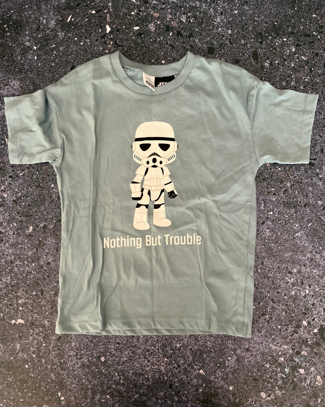 LC Waikiki blue Stars Wars T-shirt 3/4Y