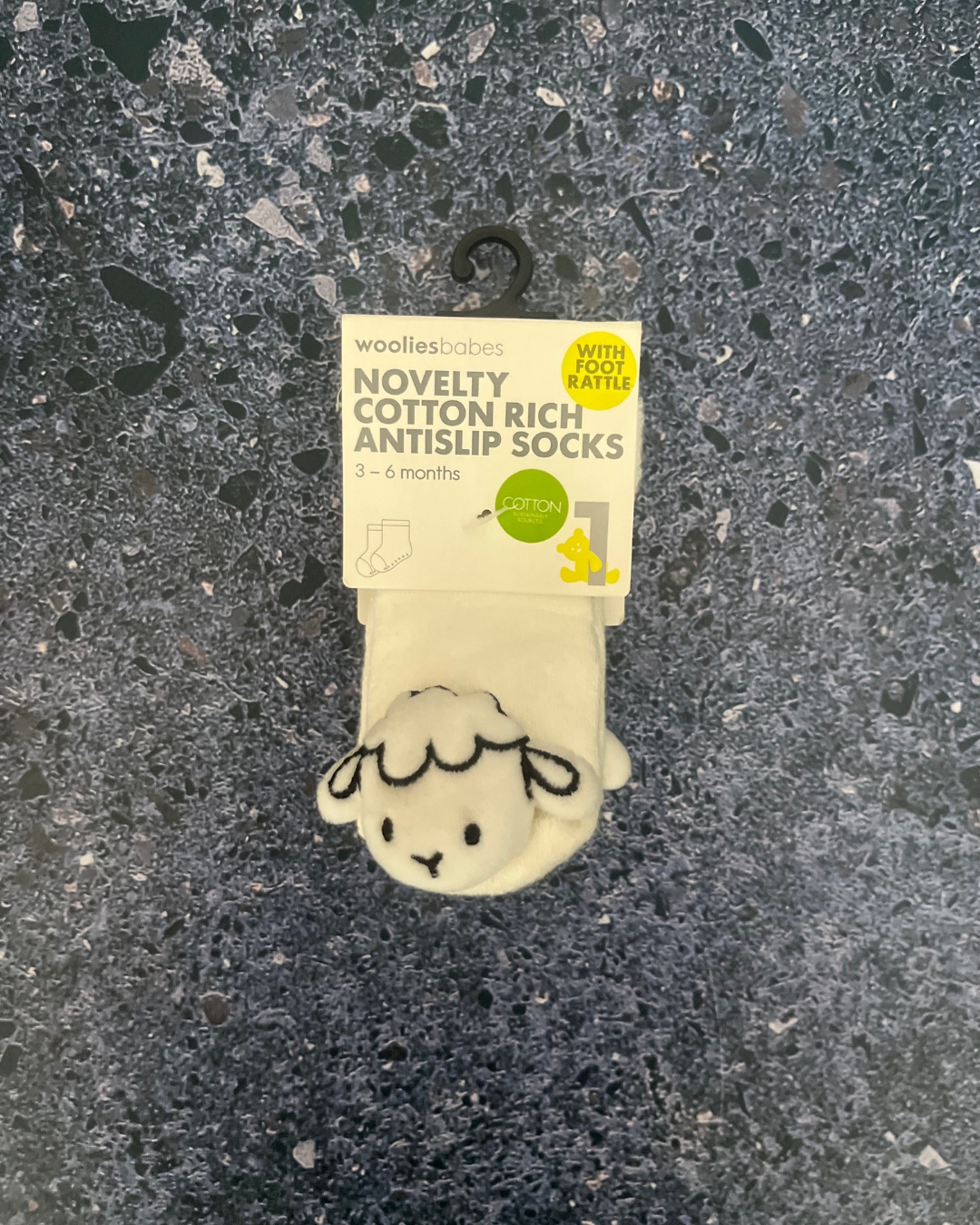 *NEW* Woolworths white sheep socks 3/6M