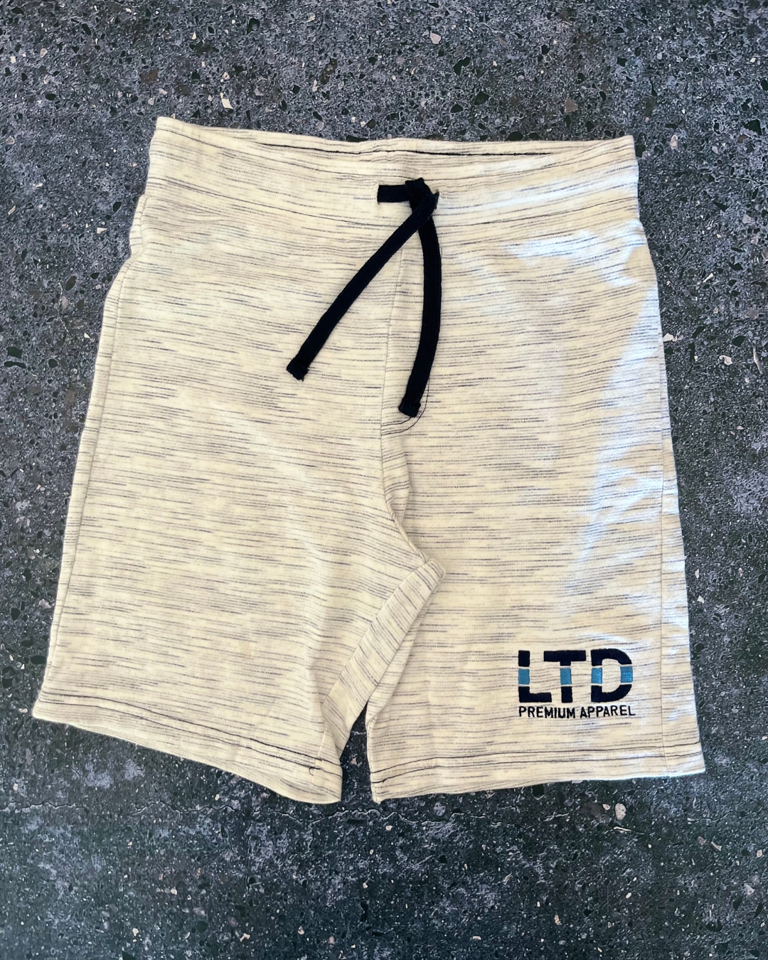 LTD grey melange shorts 11/12Y
