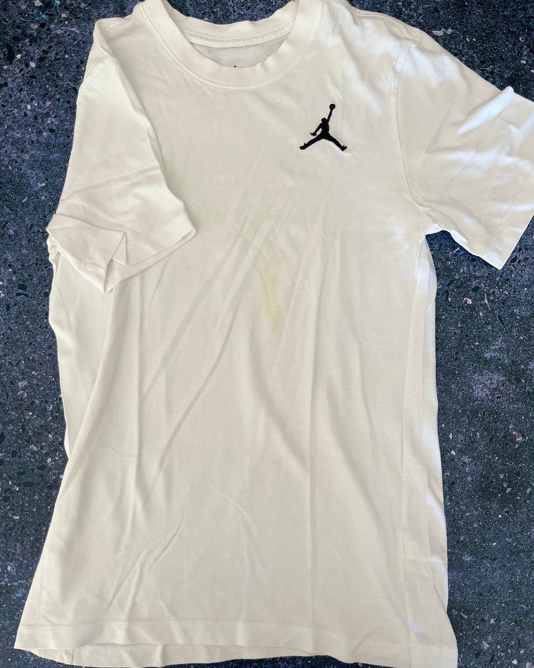 Jordan white T-shirt Small