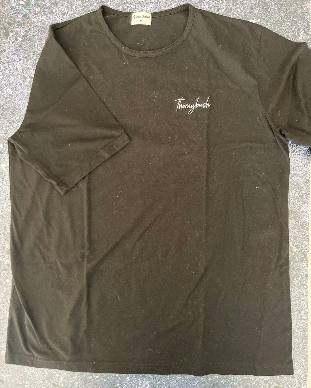 African Detail black Thonryhill T-shirt Medium