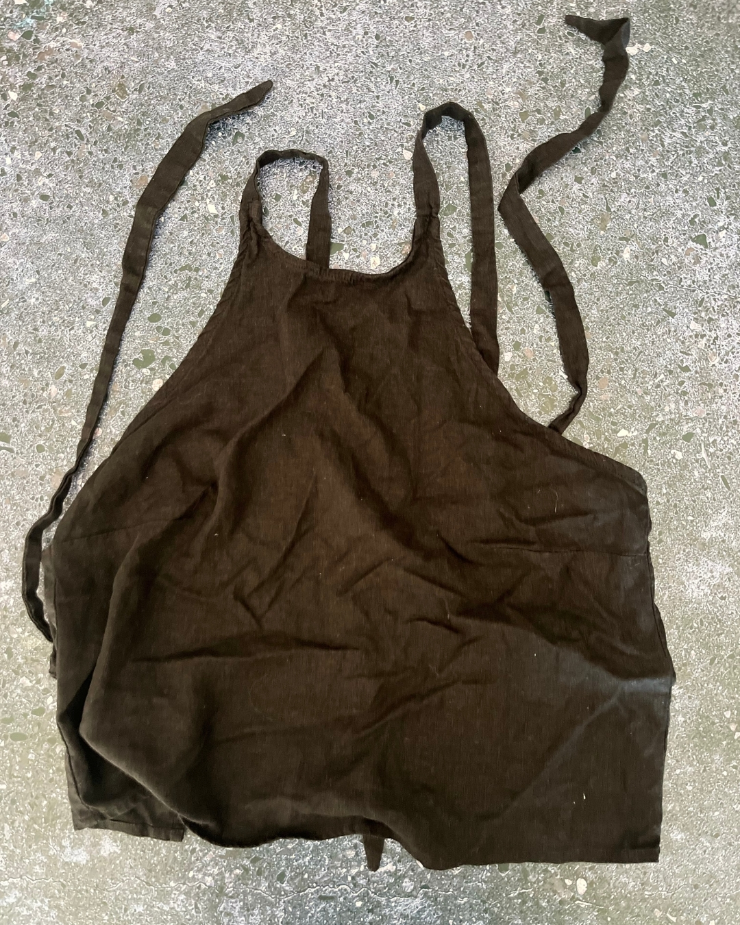 Cotton On black tie top Small