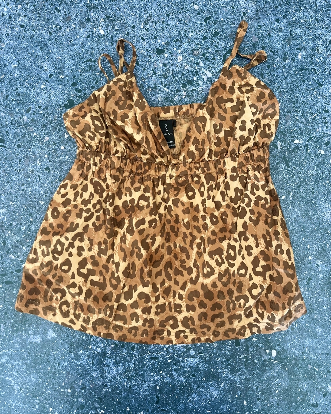 Factorie leopard print top XX Small