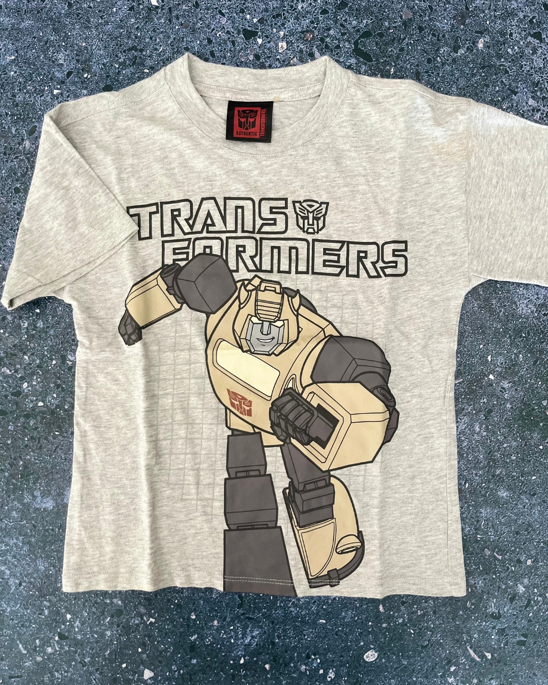 Cotton On grey Transformers T-shirt 4Y