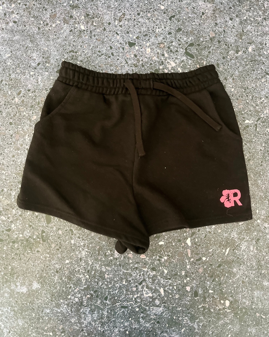 River Island black shorts 7/8Y