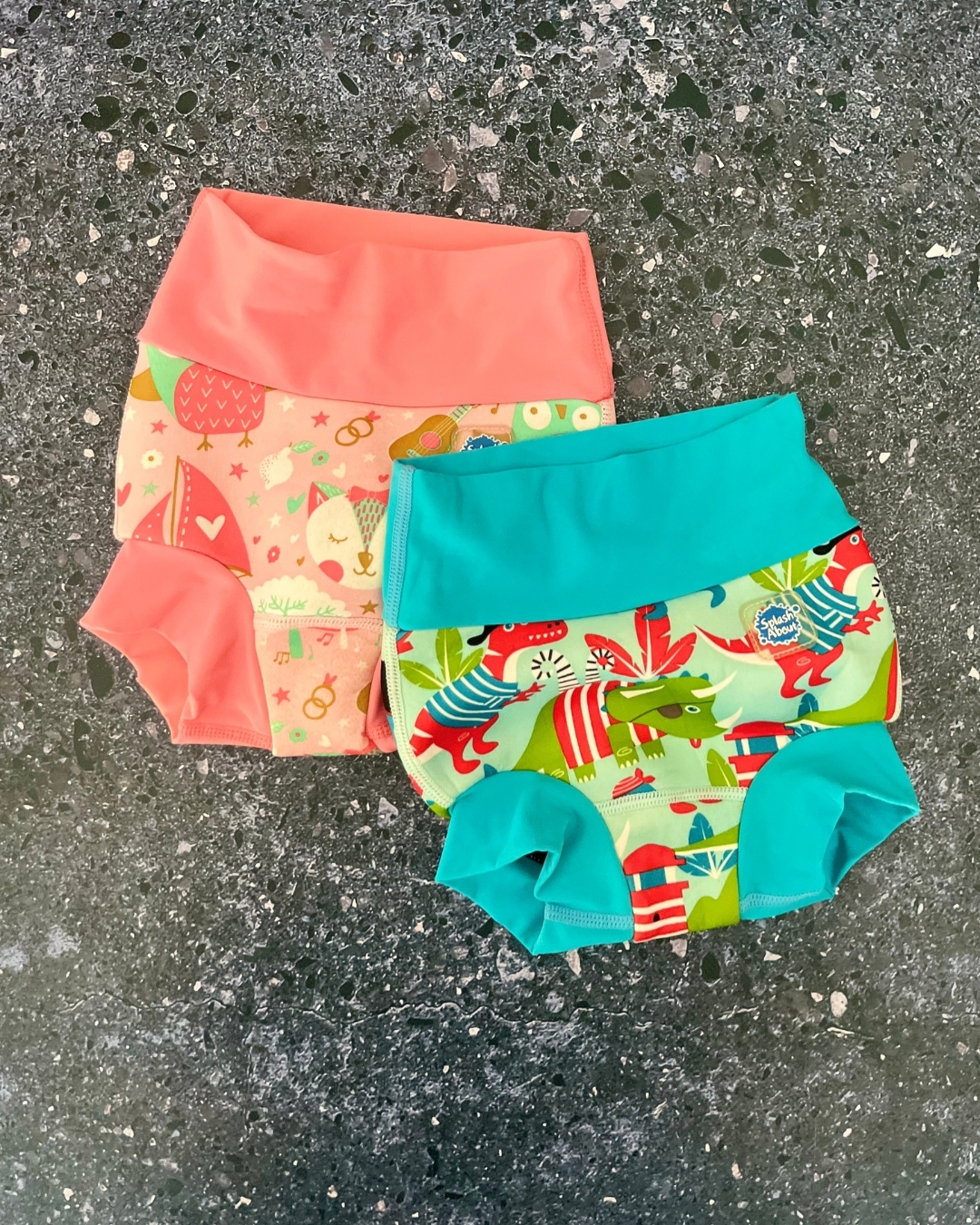Splash About set of swimming nappies 3/6M
