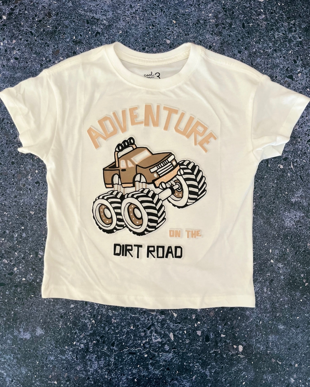 Woolworths white Adventure T-shirt 3Y