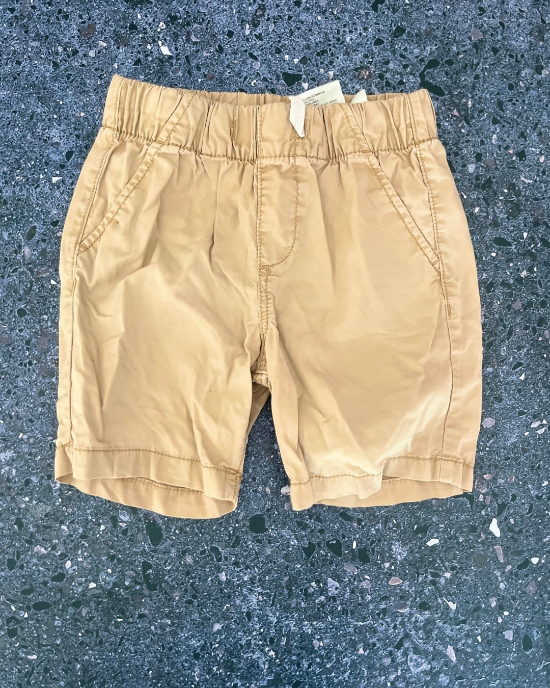 H&M khaki shorts 18/24M