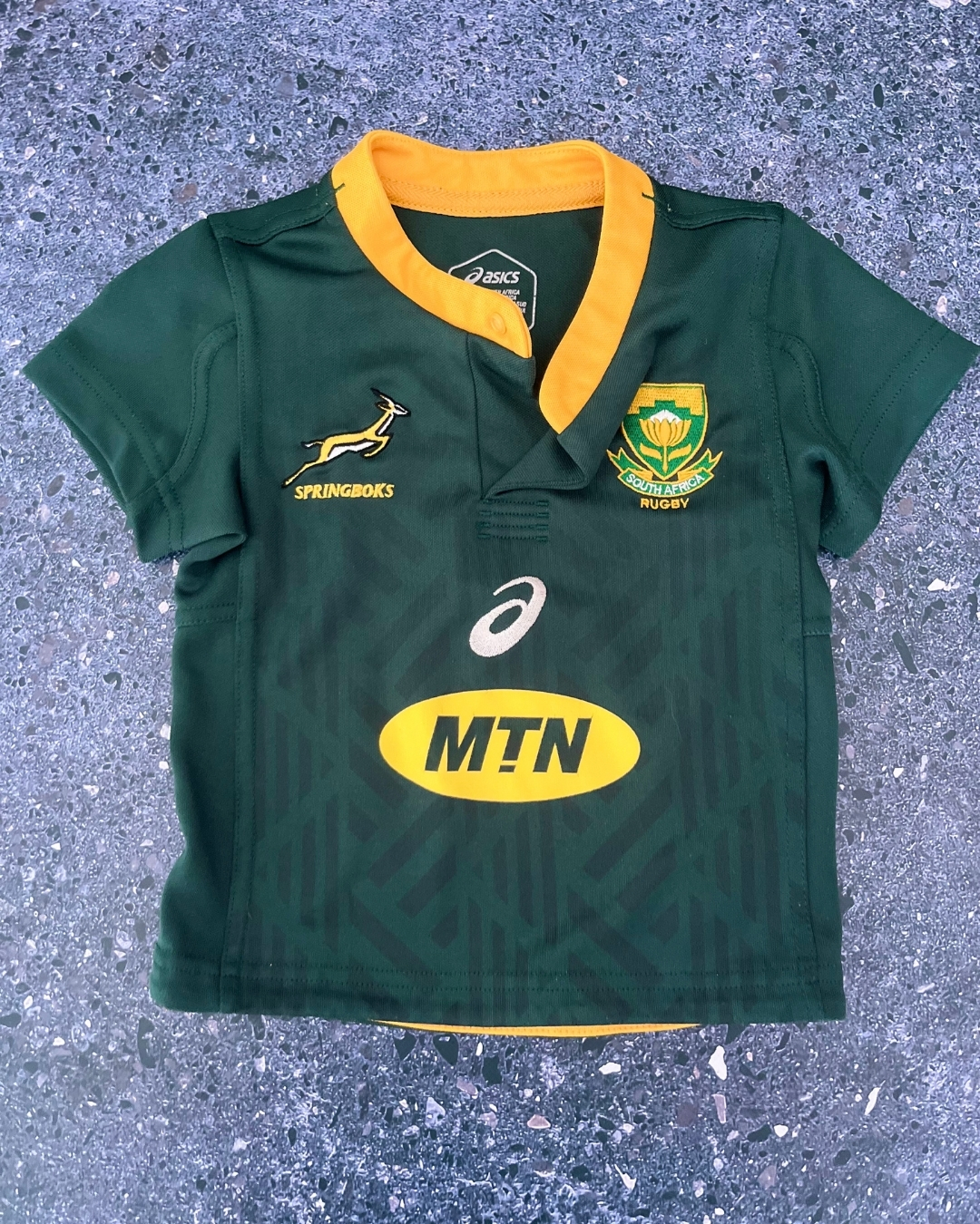 Asics Springbok jersey 3/4Y