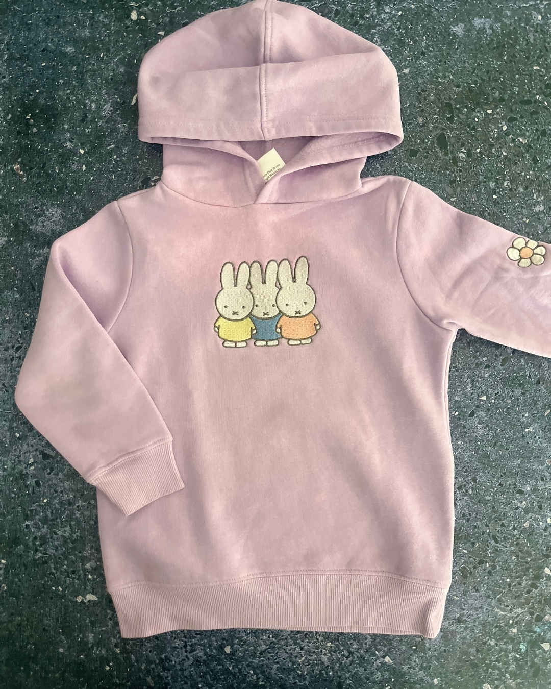 Cotton On purple Miffy hoodie 4Y