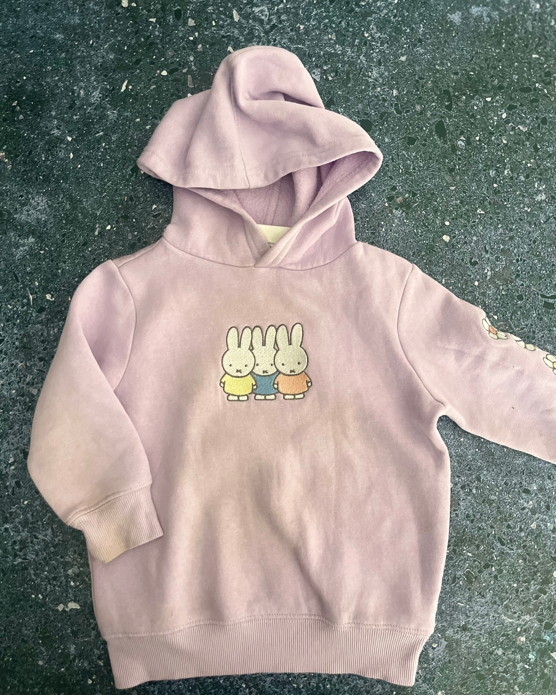 Cotton On purple Miffy sweater 2Y