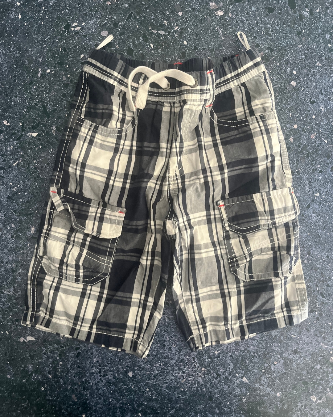 Palomino blue checked shorts 5/6Y