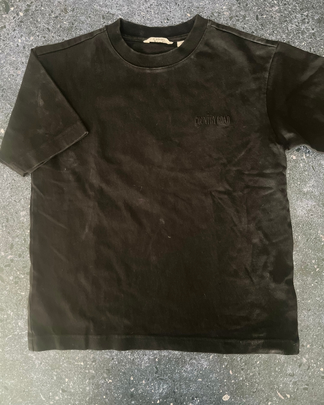 Country Road black T-shirt 10Y