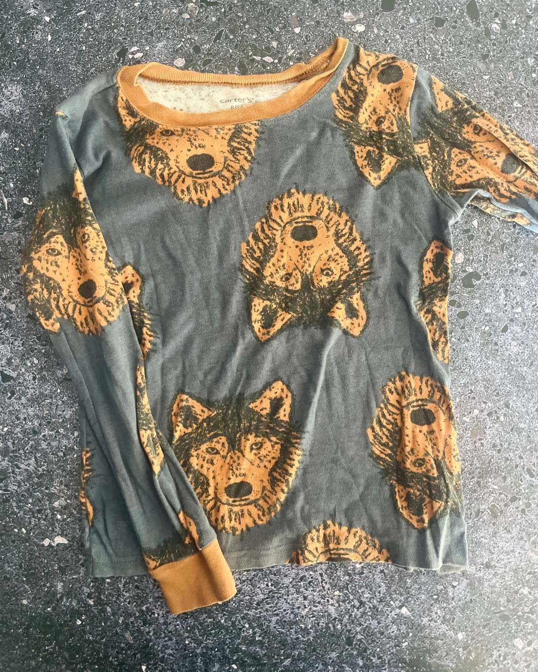 Carters blue wolves top 8Y